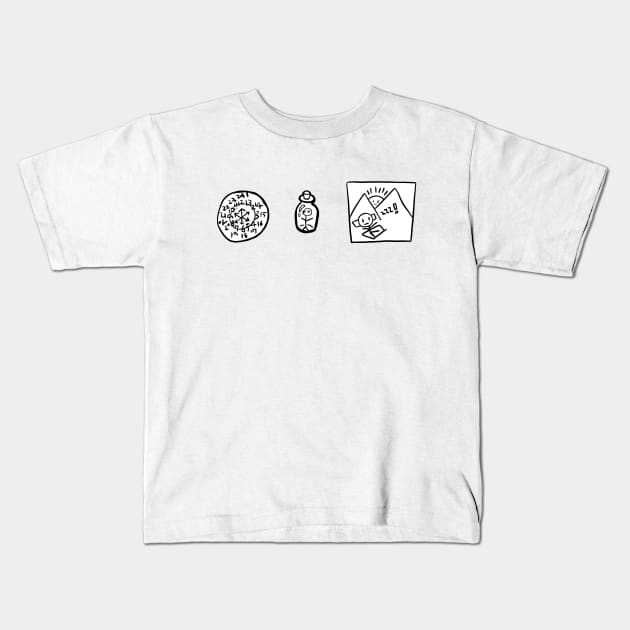 BE - jhope Kids T-Shirt by tonguetied